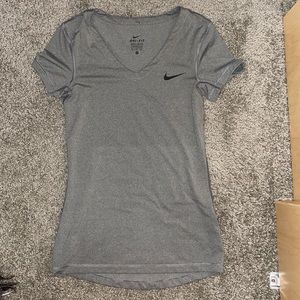 Nike, S, grey short sleeve